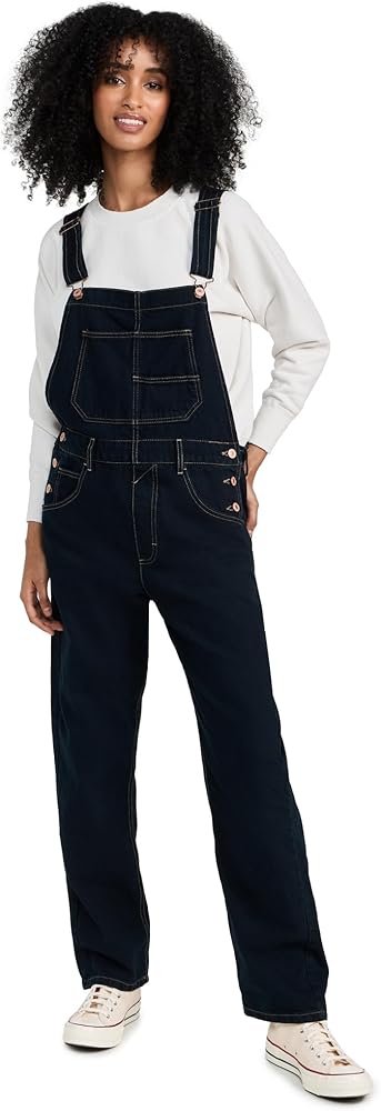 Free People Women's Ziggy Denim Overalls