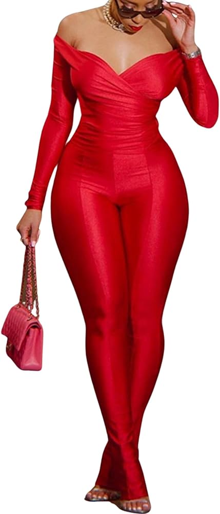 ksotutm Two Piece Set 2 Piece Outfits for Women Sexy Going Out Tops Bodycon Pants Set Sweatsuit Tracksuit