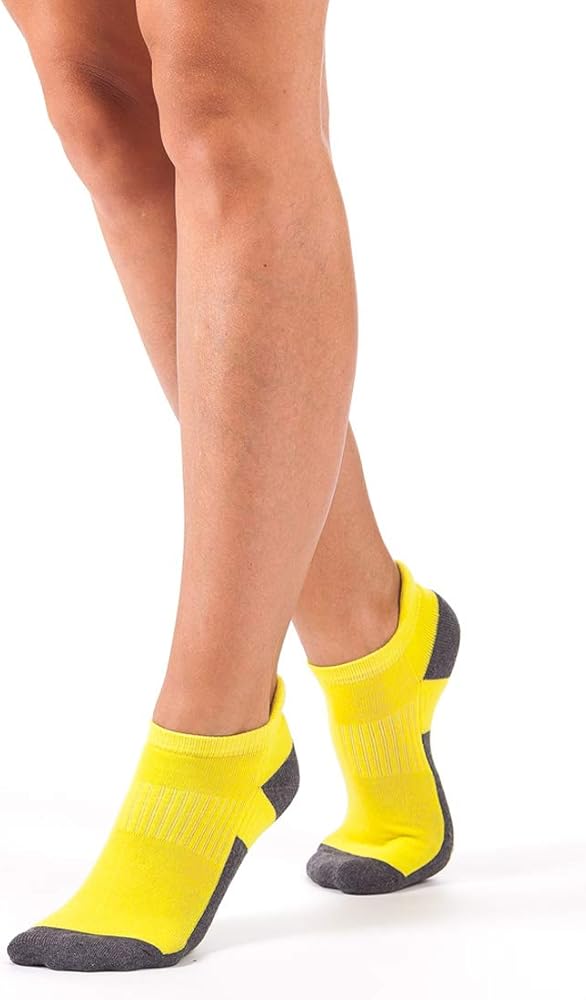 Bellissima Women's Athletic No Show Socks Running Cycling Cushion Sock