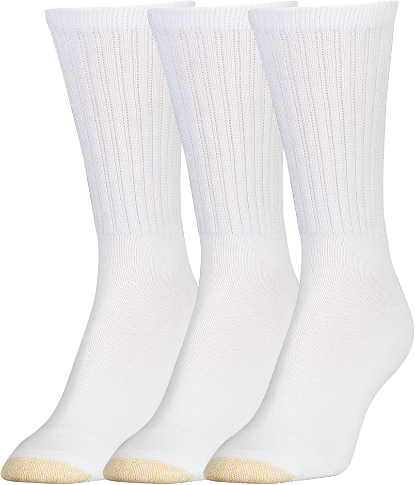 GOLDTOE Women's Hydro Teck Crew Socks, 3-Pairs