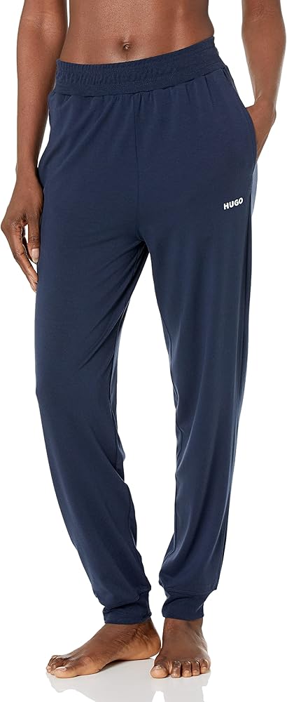 HUGO Women's Jersey Constrast Logo Lounge Joggers