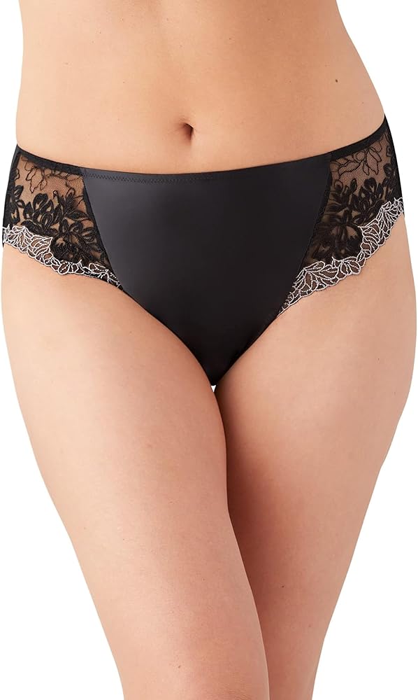 Wacoal Womens Side Note Hi Cut Brief Panty