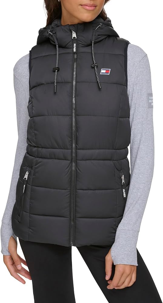 Tommy Hilfiger Women's Hooded Full Zip Vest