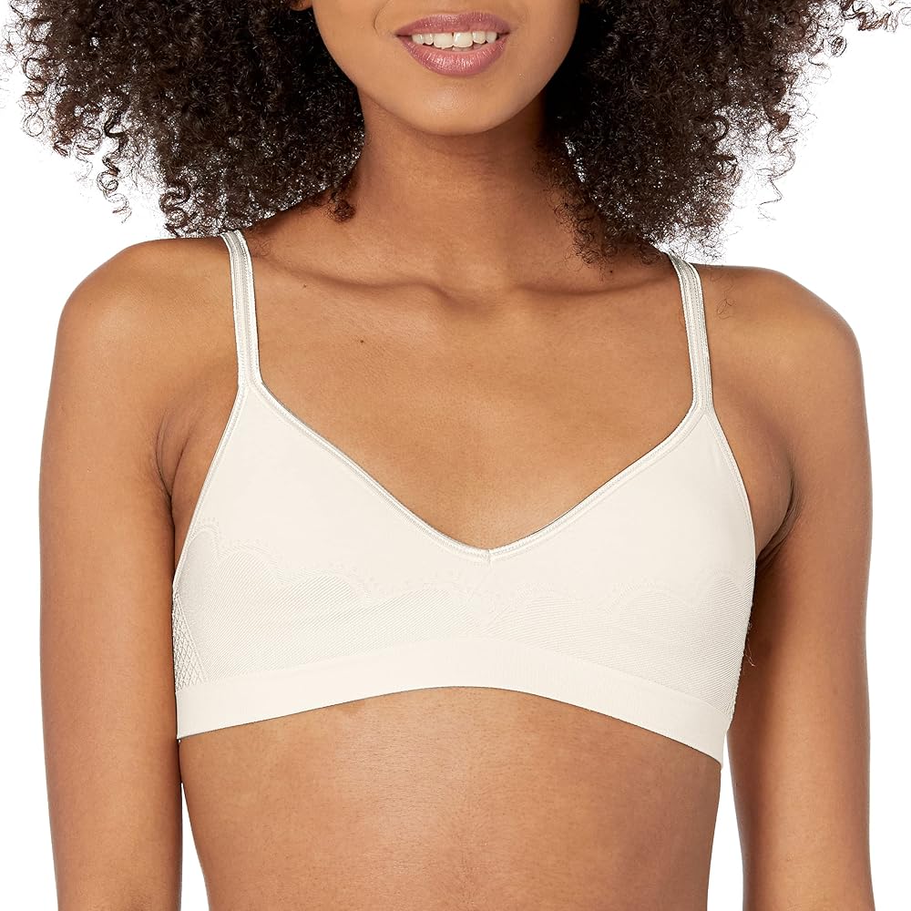 Hanes womens Wireless Seamless Convertible Bra, Comfortflex Fit Padded Bra