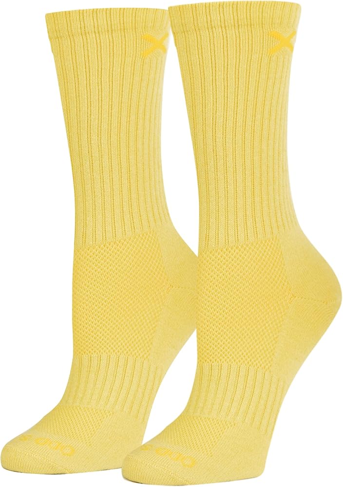 Odd Sox Basix Solid Heather Color Crew Socks for Men & Women, Assorted