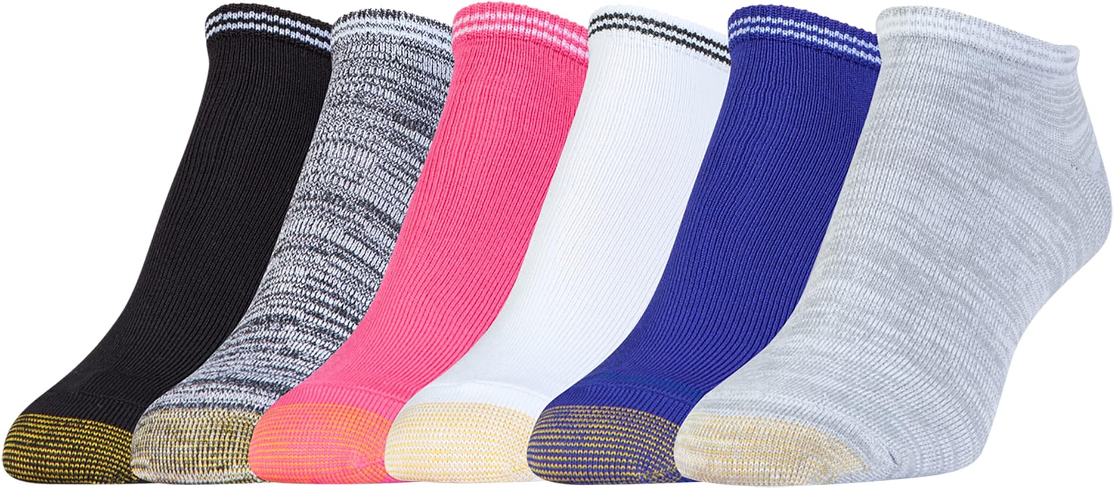 GOLDTOE Women's Free Feed Soft Liner Socks 6 Pack