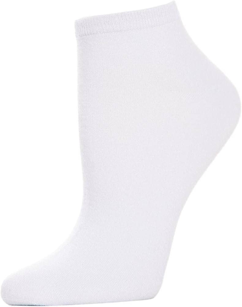 MeMoi Women' Rayan Blend Solid Knit Low-Cut Socks