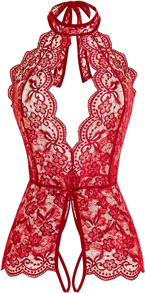 Ababoon Women One Piece Lingerie Lace Sexy Baby Dolls Teddy Sleepwear