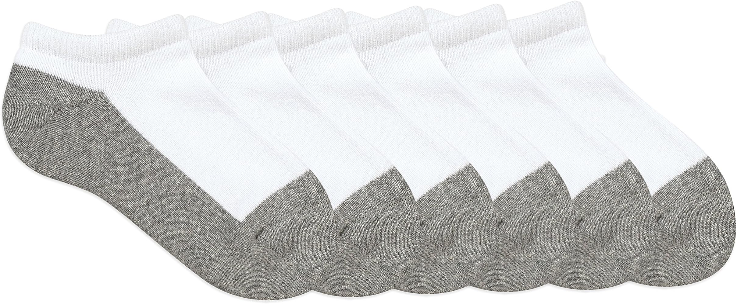 Jefferies Socks Womens Low Cut Half Cushion Seamless Sport Socks 6 Pair Pack