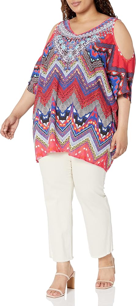 Avenue Women's Plus Size Kaftan Ibiza