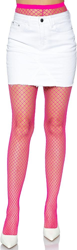 Leg Avenue womens Spandex Industrial Fishnet Tights