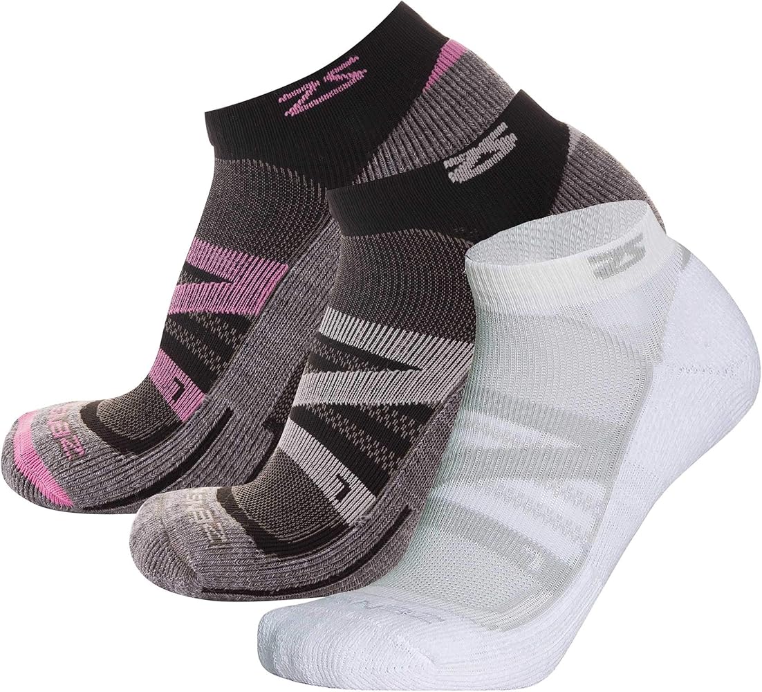 Zensah Wool Running Socks - Soft Cushioned Merino Wool, Moisture Wicking, Anti-Blister - Athletic Socks, Trail Socks