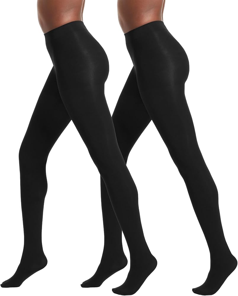 No Nonsense Women's Super Opaque Control Top Tights