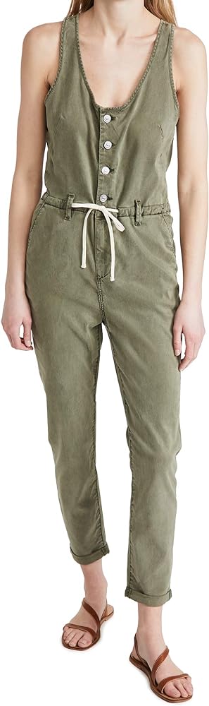 PAIGE womens Christy Utility Jumpsuit