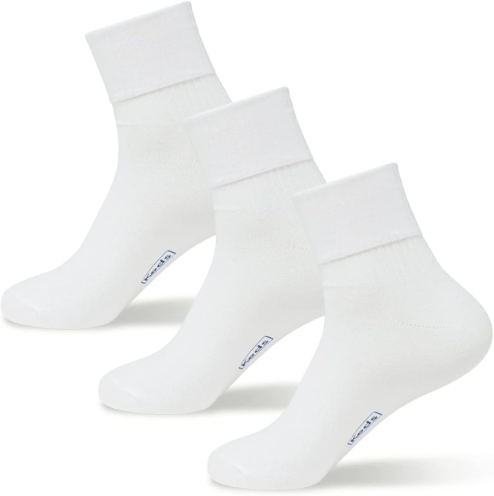 Keds Women's Ankle Socks with All Day Comfort and Cushion