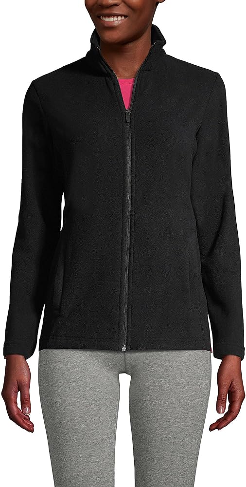 Lands' End Women's Anyweather Fleece Full Zip Jacket