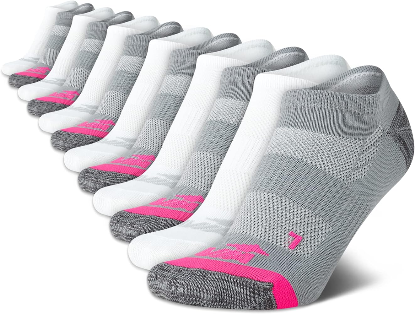 Avia Women's Lightweight Athletic No Show Socks (12 Pack)