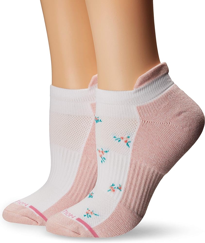 Dr. Motion womens 2pk Compression Low Cut Socks