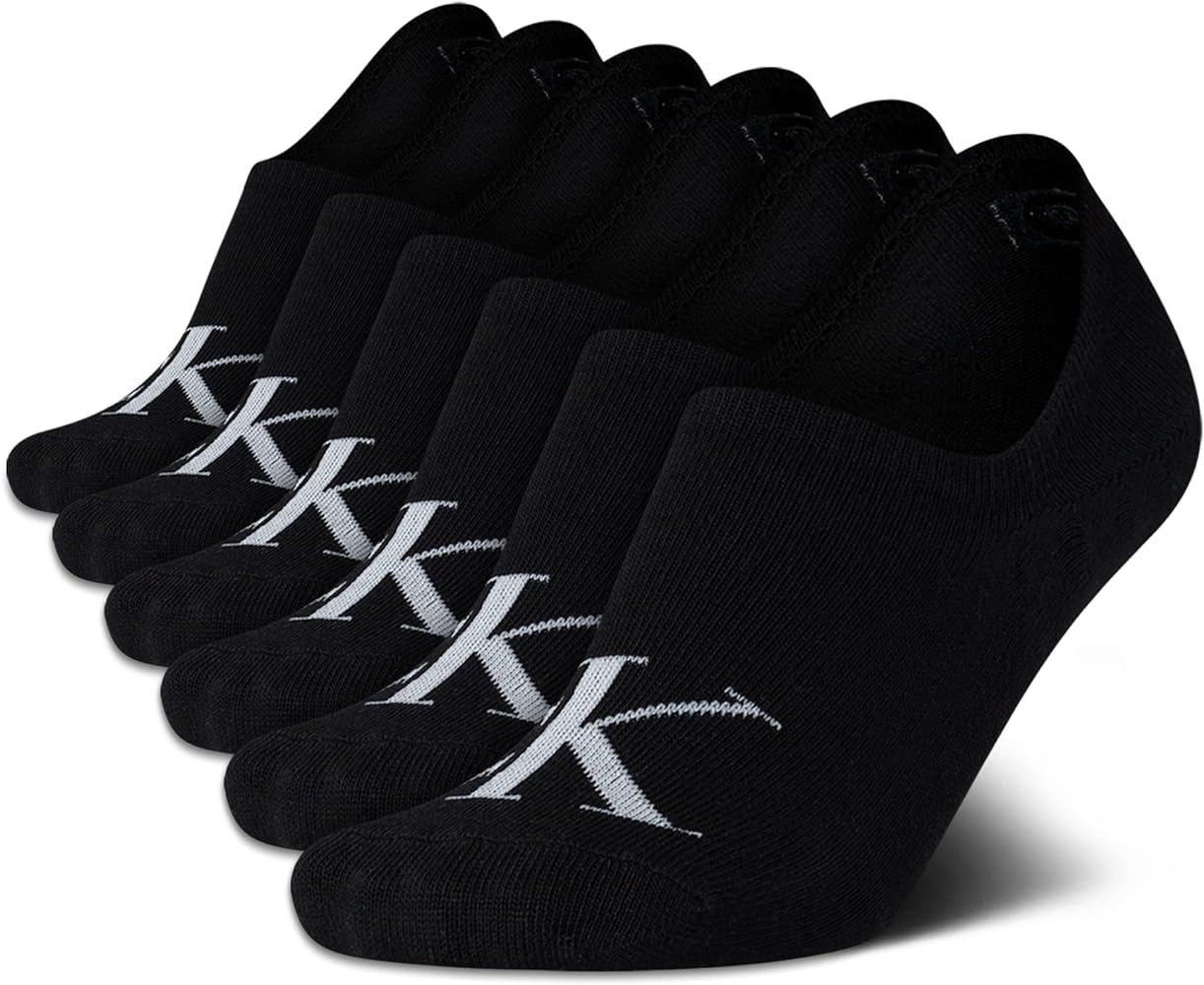 Calvin Klein Women's Socks - Comfort Cuff Sneaker Liner (6 Pack)