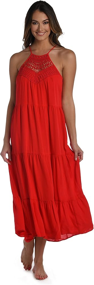 La Blanca Women's Standard Maxi Dress Swimsuit Cover Up