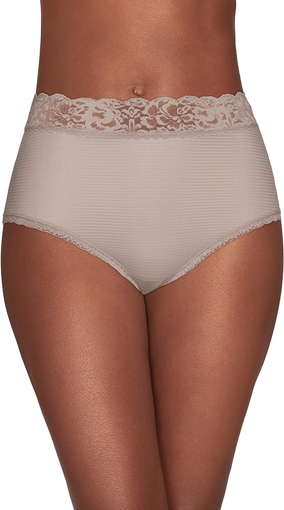 Vanity Fair Women’s Flattering Lace Panties: Lightweight & Silky with Superior Stretch