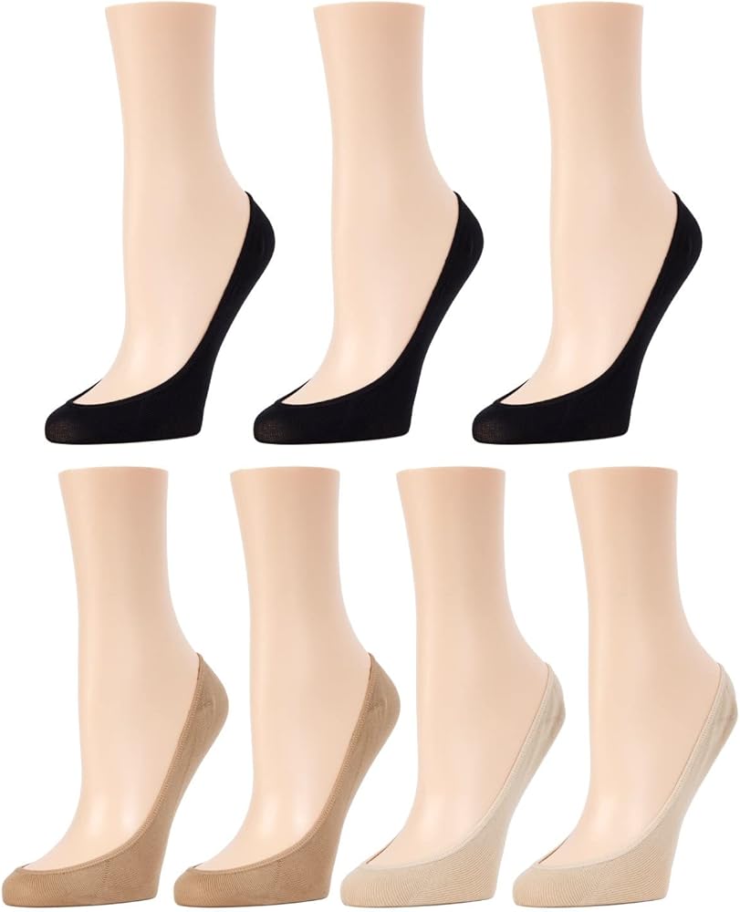 MeMoi Ballerina Micro Liner Socks 7-Pack