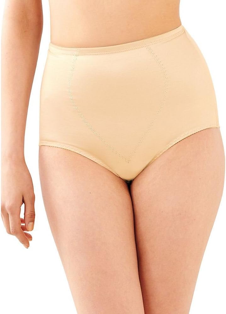 Bali Women's Firm-Control Shapewear Brief Pack, Shaping Brief with Tummy Control, 2-Pack