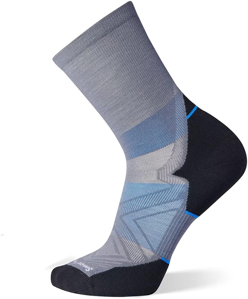 Smartwool Run Targeted Cushion Mid Crew Socks - Style 1