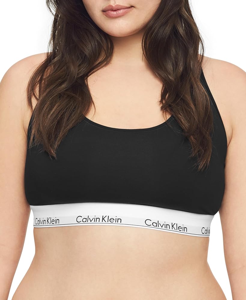 Calvin Klein Women's Modern Cotton Unlined Wireless Bralette