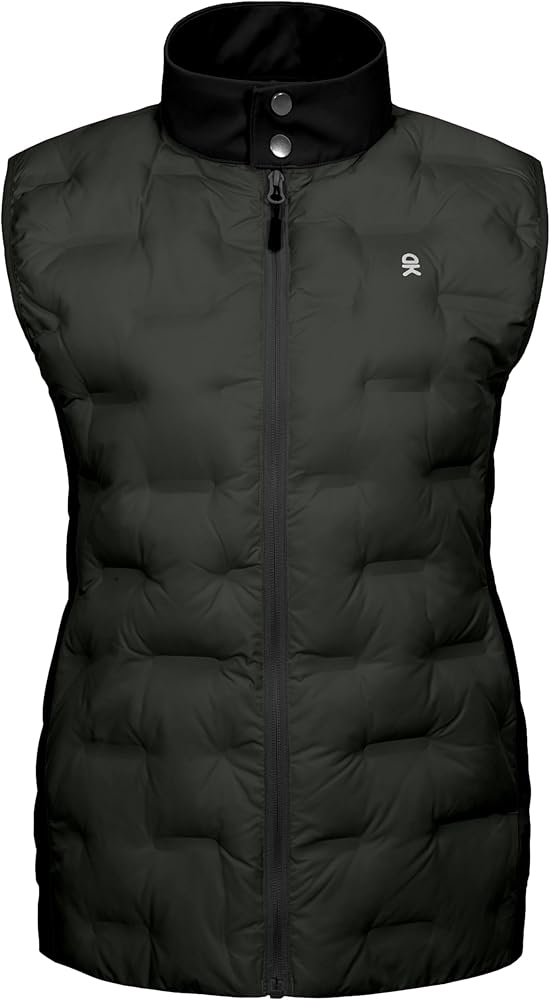 Little Donkey Andy Women's Puffer Vest Lightweight Sleeveless Golf Padded Jacket