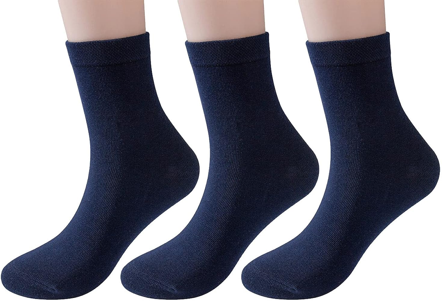 Women Men Casual Cotton Soft Socks 6 Pack