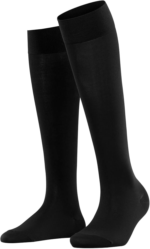 FALKE Women's Cotton Touch Knee-High Socks, Cotton, Comfortable Soft Knit Socks, Lightweight, 1 Pair