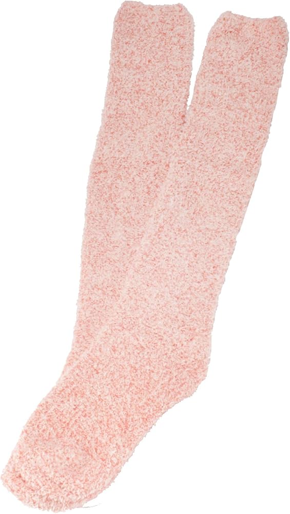 Women's Fuzzy Feather Soft Cozy Knee High Socks