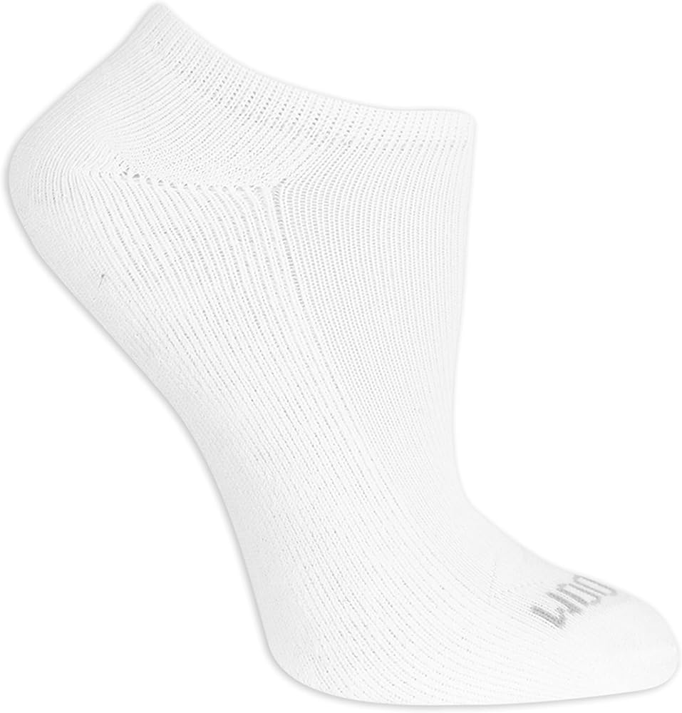 Fruit of the Loom Women Everyday Soft Cushioned No Show Socks (10 Pack)