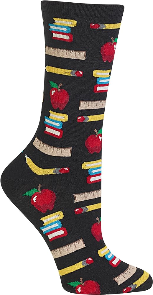 Hot Sox Women's Fun Occupation & Mom Crew Socks-1 Pair Pack-Cute & Funny Mother's Day Novelty Gifts