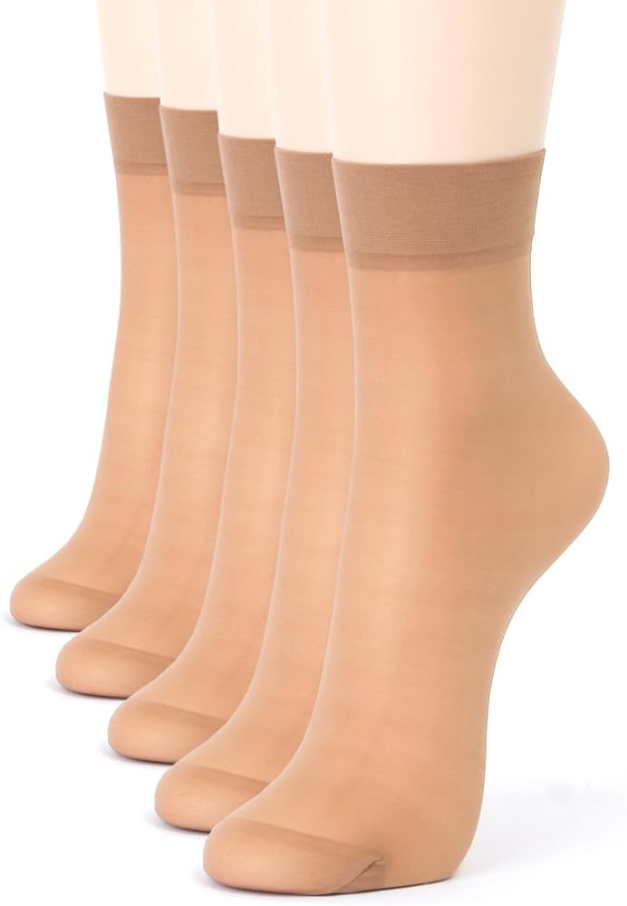 Women's Lady's 12 Pairs Pack Ankle High Hosiery Socks