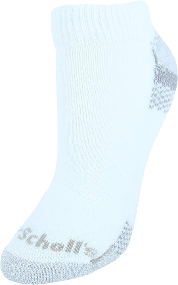 Dr Scholls Women's' Low Cut Advanced Relief Socks (2 Pair Pack)