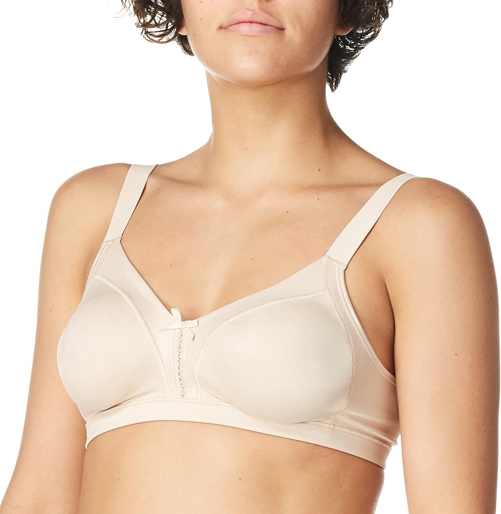 Bali Women's Double Support Wireless Soft Touch with Cool Comfort Bra DF0044