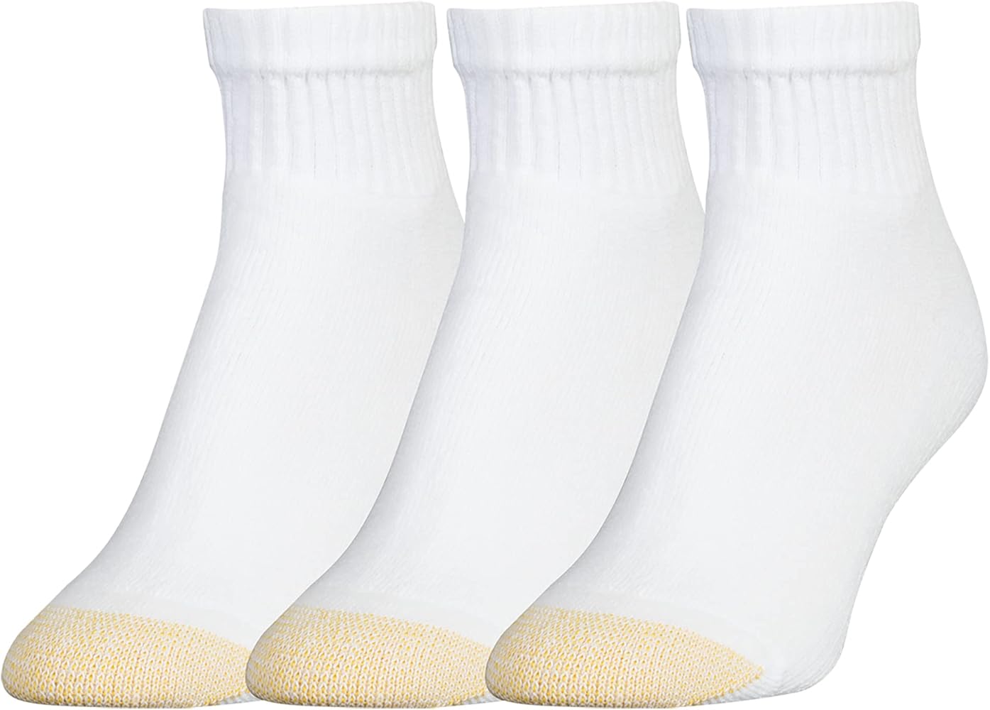 GOLDTOE Women's Ultra Tec Quarter Socks 3 Pack