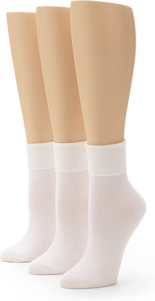 No nonsense womens Cotton Basic Cuff Sock