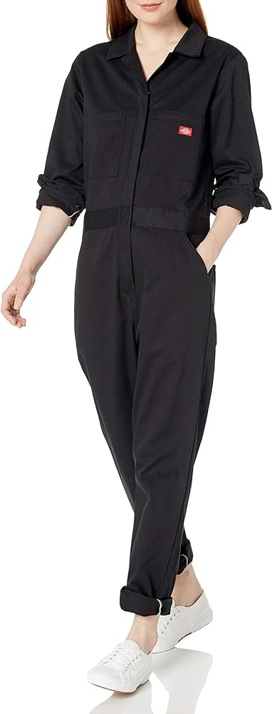 Dickies womens Long Sleeve Cotton Twill Coverall