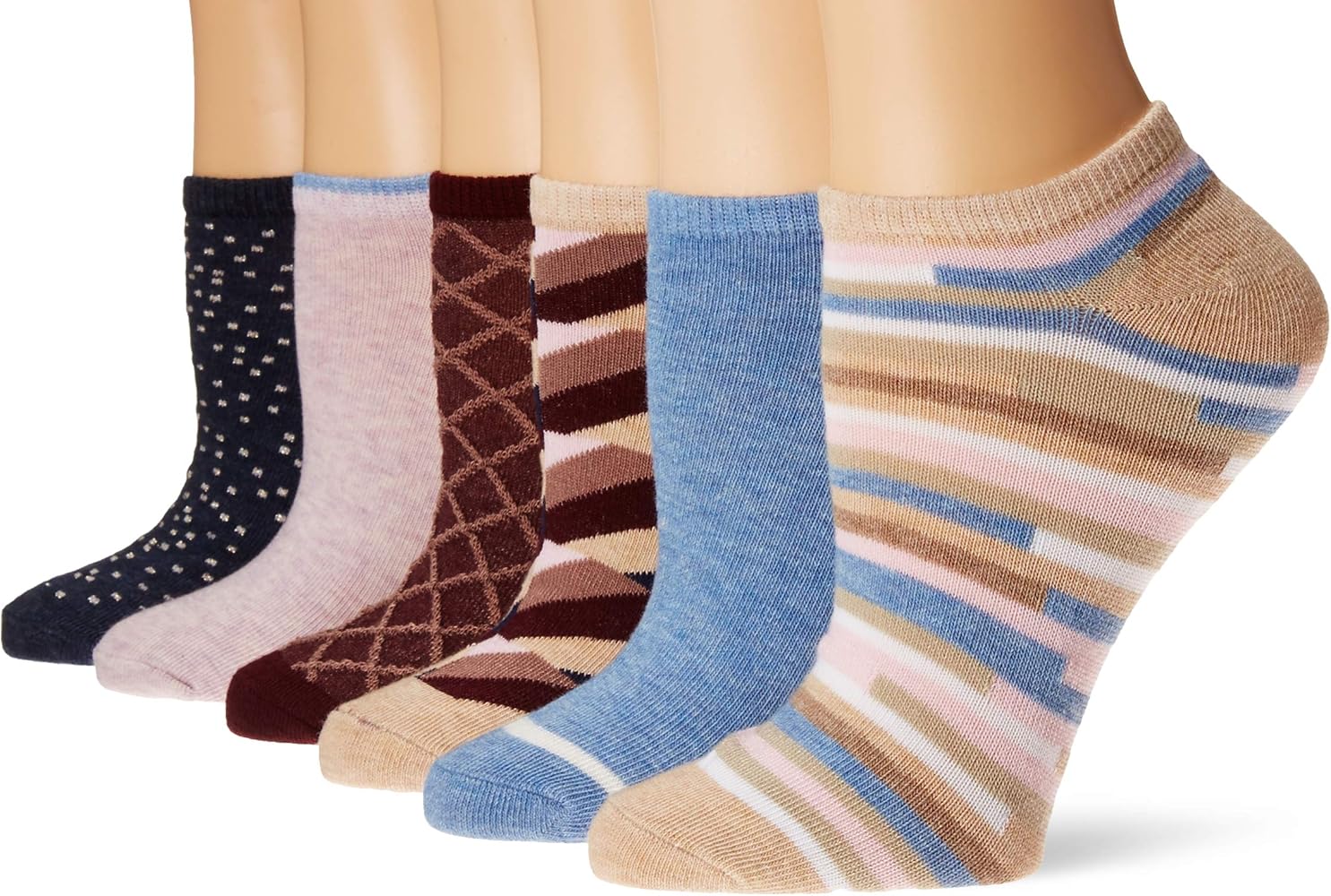 Keds Women's 6 Pack Socks (No Show/Liner)