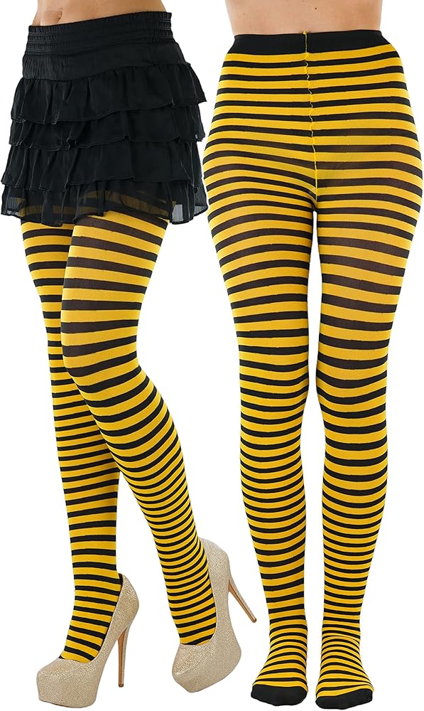 ToBeInStyle Women's Striped Tights