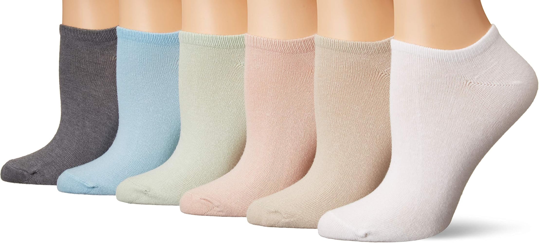 Cotton Liner Sport Socks 6 Pair Pack