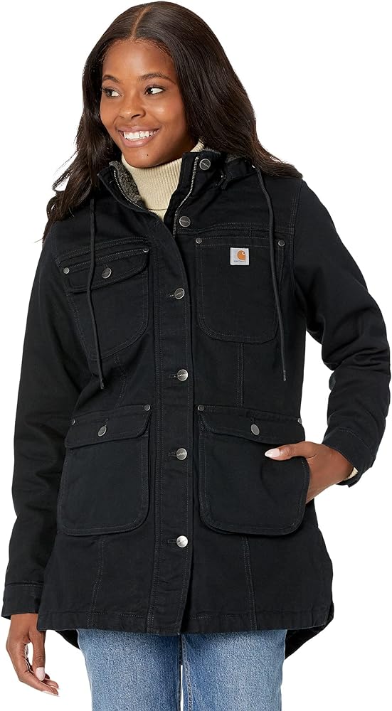 Carhartt Women's Loose Fit Washed Duck Coat