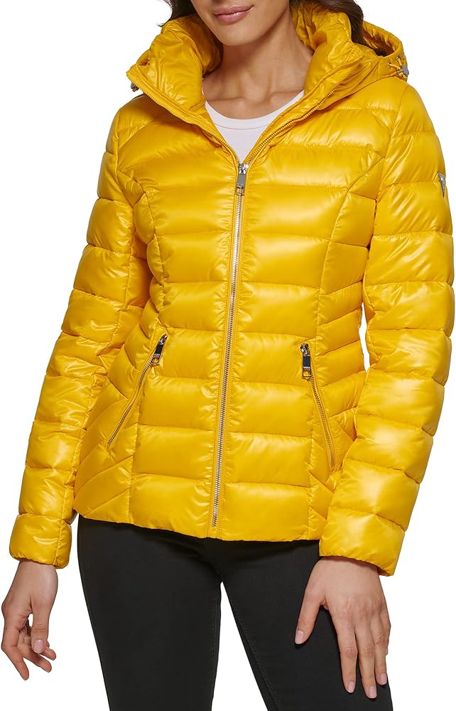 GUESS Women's Midweight Puffer Jacket