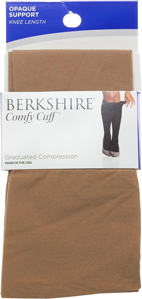 Berkshire Women's Comfy Cuff Opaque Graduated Compression Trouser Sock