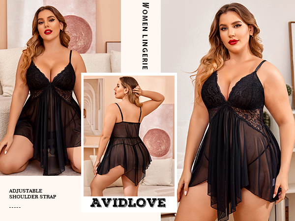 lingerie plus size