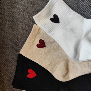 Colorful Heart Socks