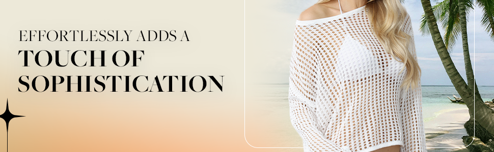 swimsuit cover crochet coverup women swim netted bathing suit coverups pool crotchet knit beach